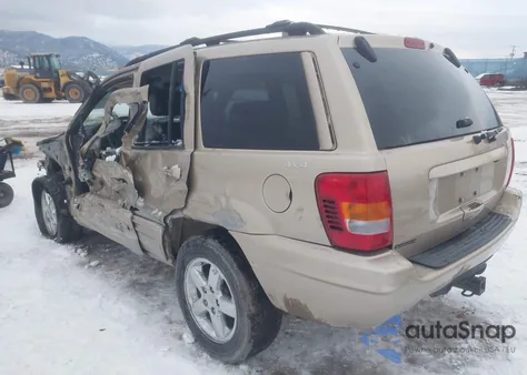 2001 Jeep Grand Cherokee Limited из США, поврежденный, VIN 1J4GW58N71C721100